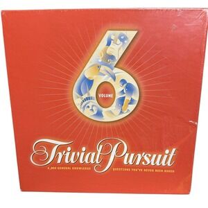 Parker Brothers 2003 Trivial Pursuit Volume 6 Sealed New 4,800 New Question NEW